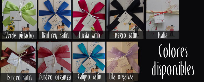Parte de matrimonio personalizado